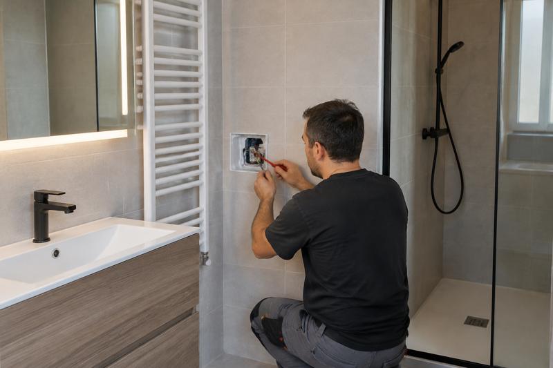 Rénovation salle d’eau électrique
