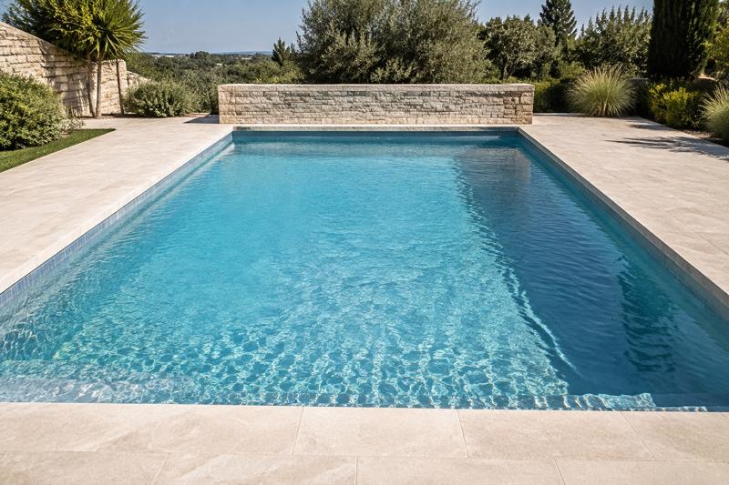 Piscine maçonnée
