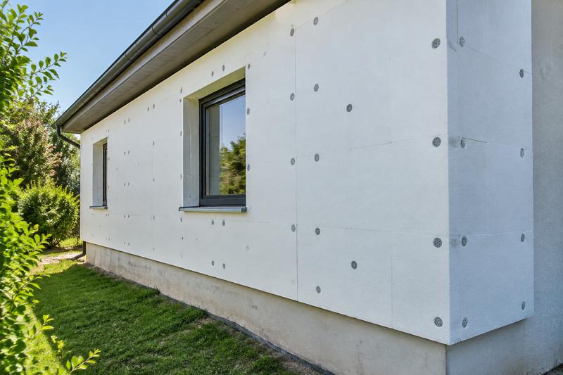 Isolation façade jardin