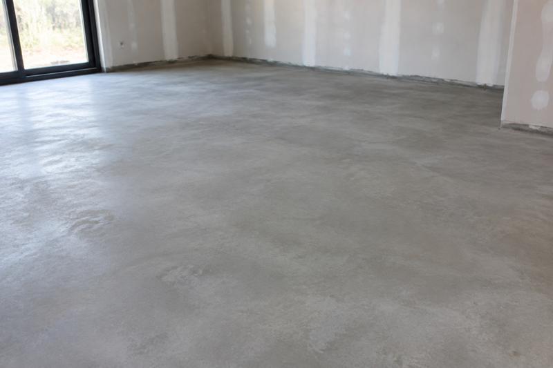 Dalle béton intérieure