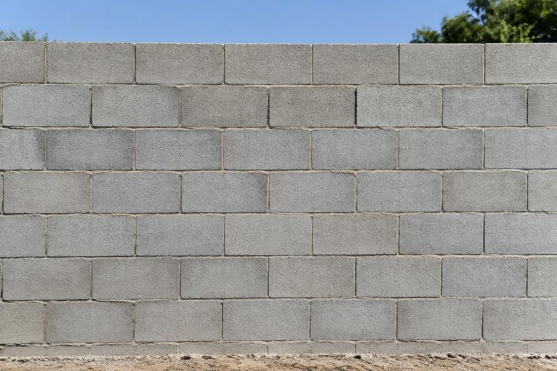 Mur en parpaings