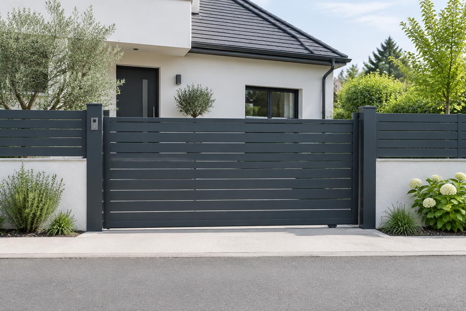 Clôture aluminium sur-mesure
