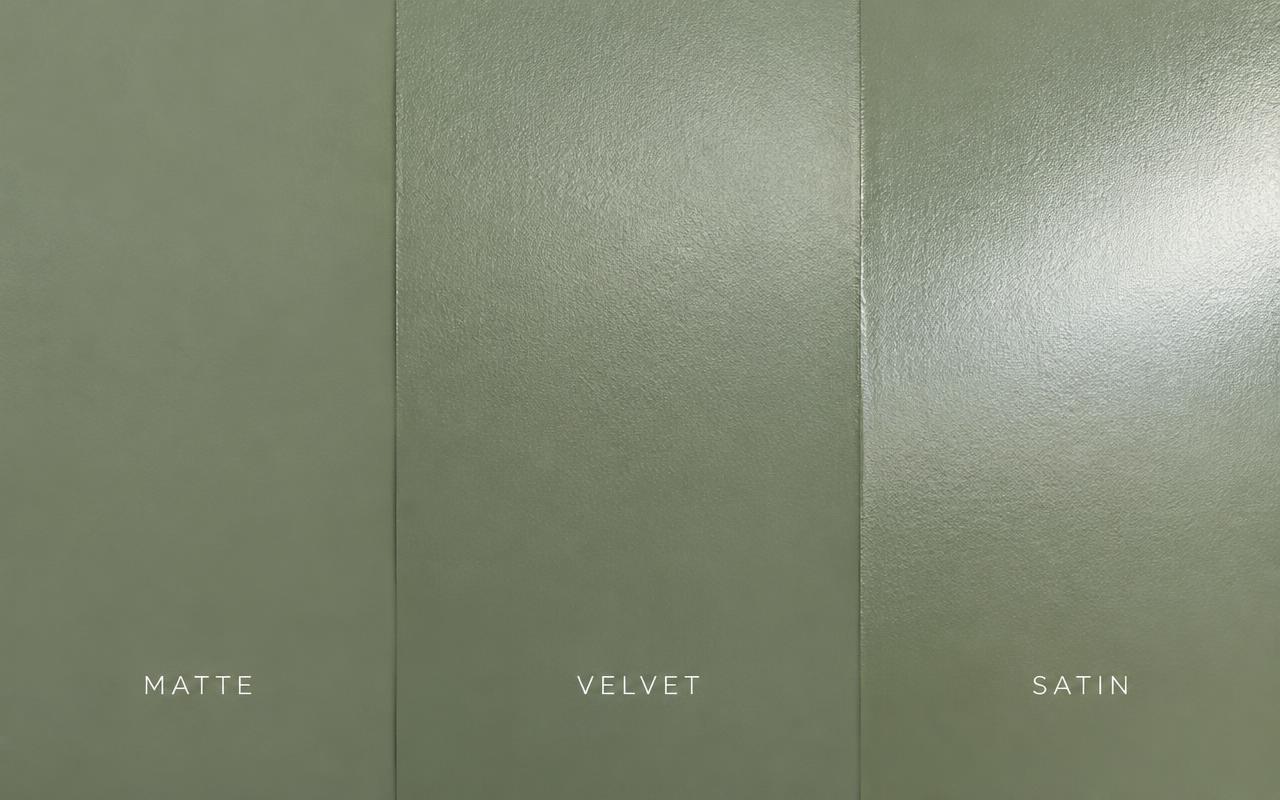 Mat, velours ou satin ?