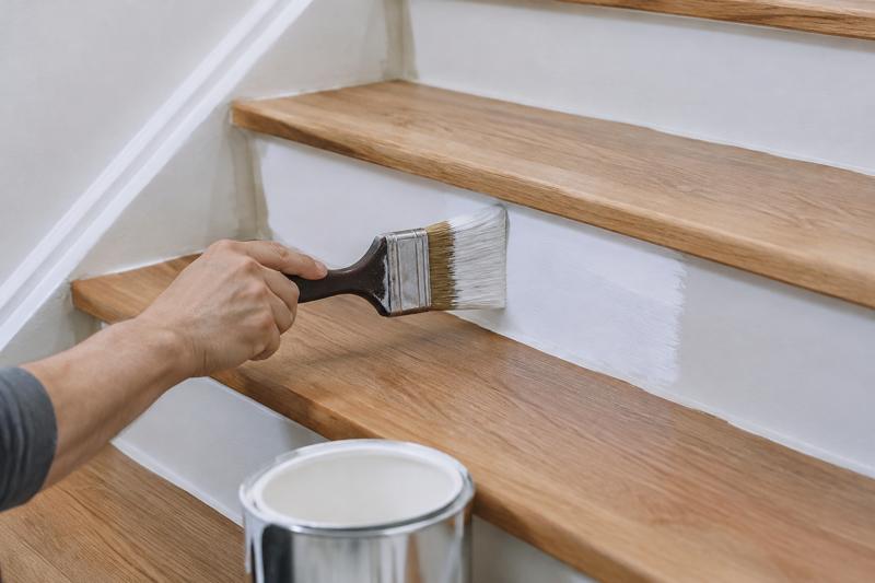 Peinture escalier bois