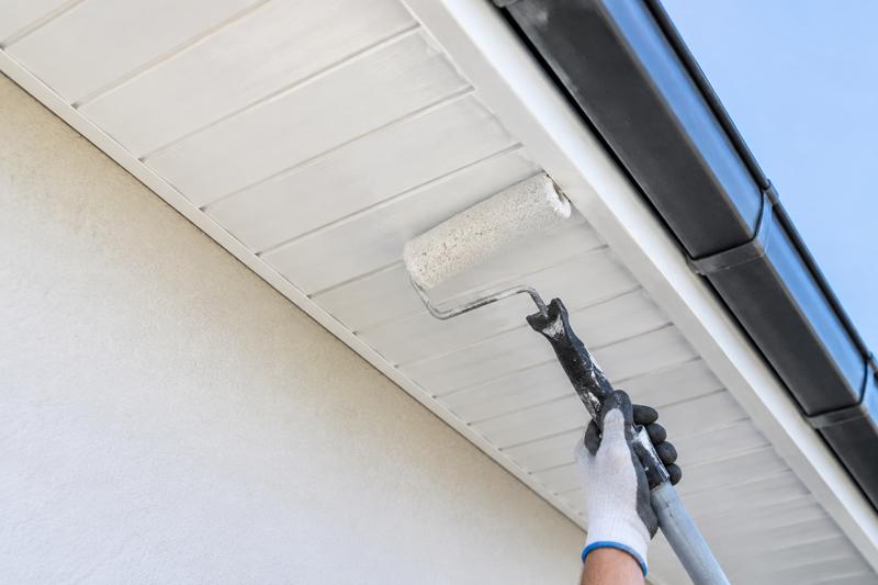 Peinture sous-face toiture