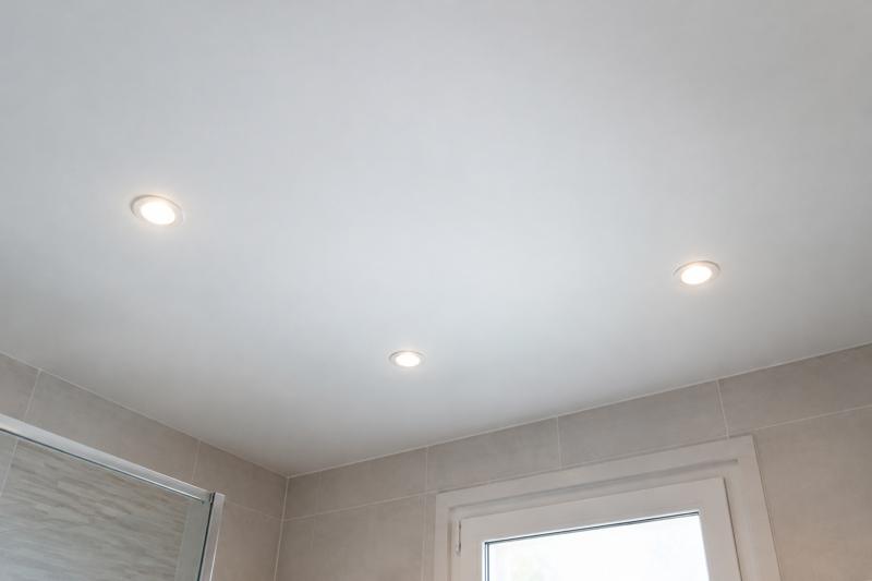 Plafond salle de bains