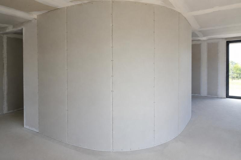 Cloison courbe
