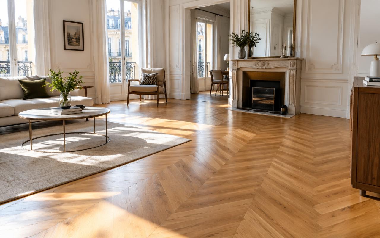 Parquet et revêtements d’aspect bois
