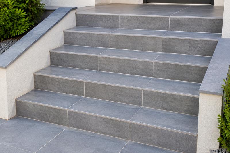 Carrelage escalier extérieur