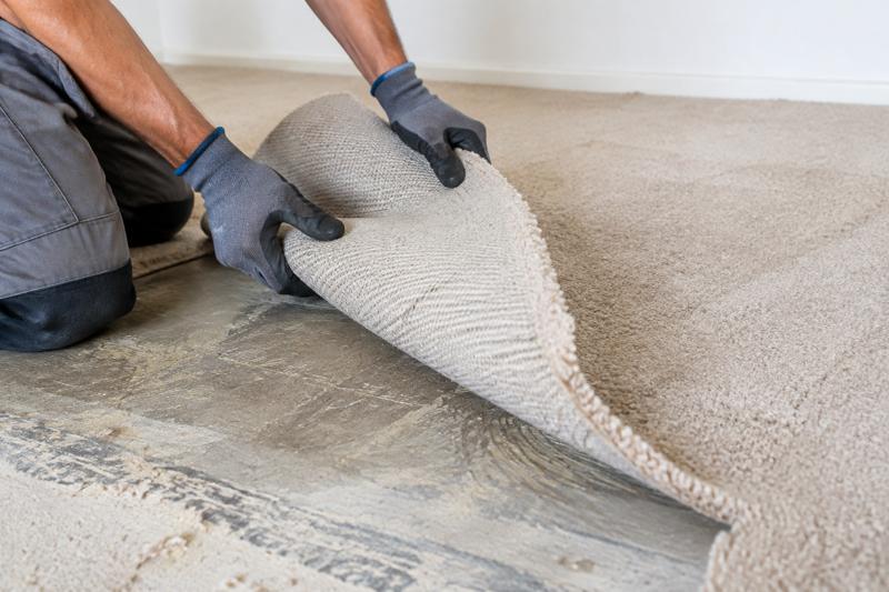 Dépose moquette